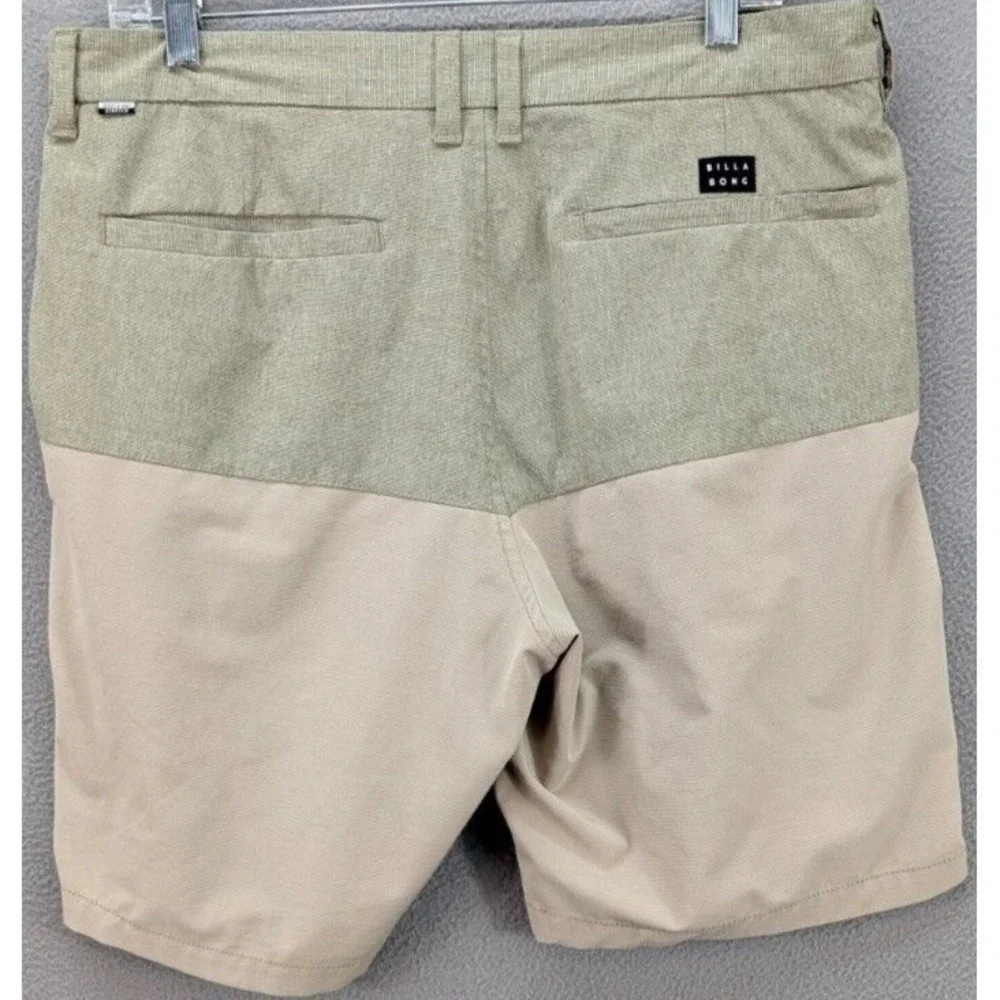 Billabong Submersibles Chino Surf Shorts Mens 33 Colorblock Swim Walking Stretch